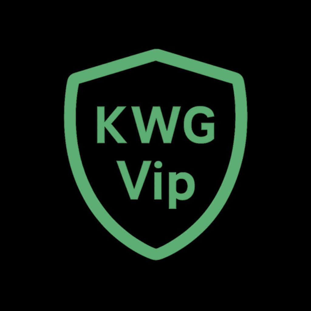 An icon representing the safety of KWG Vip on Android.